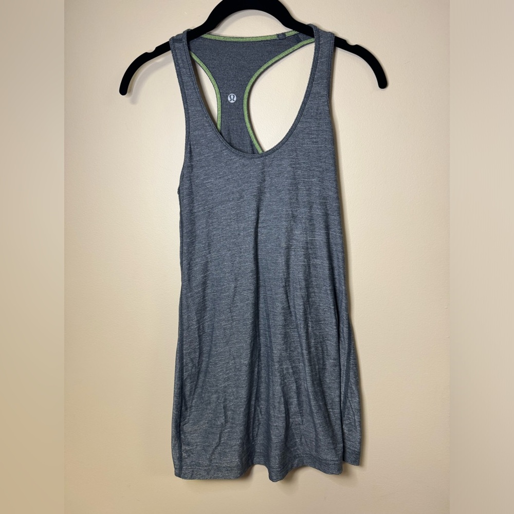 Lululemon Grey Racerback Tank
